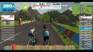 17 Stage 5  Epic Race  Tour de Zwift A on Achterbahn in Innsbruck 128172024 [upl. by Nodlew]