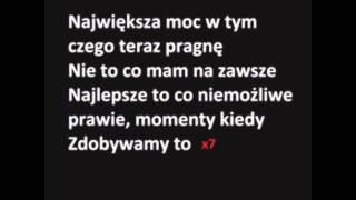 Sylwia Grzeszczak Zdobywamy tekst [upl. by Gilletta]