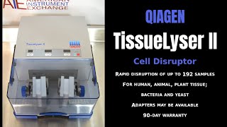 Qiagen TissueLyser II Item  1240K CELL DIS [upl. by Sayed]