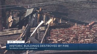 Historic buildings destroyed by fire in Millersburg [upl. by Boykins144]