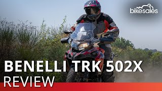 2018 Benelli TRK 502X review  bikesales [upl. by Retlaw]