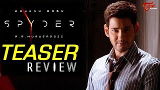 Spyder Teaser Review  Mahesh Babu  Rakul Preet Singh  A R Murugadoss [upl. by Jennifer]