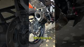 Cfmoto 300sr akrapovic sound check trending trend youtube youtubeshorts akrapovic cfmoto [upl. by Annuaerb400]