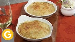 Chez Christophe  Brandade de abadejo gratinado con manteca de hierbas [upl. by Leasi]