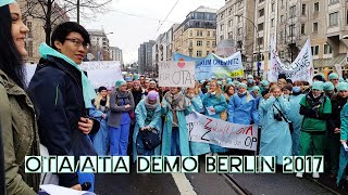 OTAKlasse 2016 B  AMB Freiburg  bei quotDemo für die staatliche Anerkennungquot Berlin 2017 🇩🇪 [upl. by Elum]