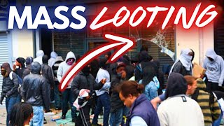 MASS LOOTING Philadelphia amp Chicago PROTESTS Trump Win LIVE [upl. by Simona]