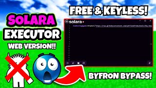 NEW FREE Roblox Executor PC  Byfron Bypass Works Web Version [upl. by Hailat]