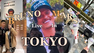 Bruno Mars Concert Vlog  Tokyo Dome 2024 [upl. by Ahseinad]