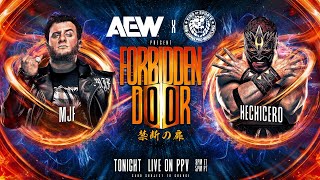 FULL MATCH  MJF vs Hechicero AEW Forbidden Door 2024 [upl. by Enilrem]