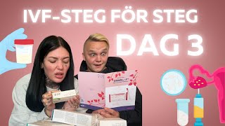 IVFSTEG FÖR STEG Dag 3 [upl. by Yecram]