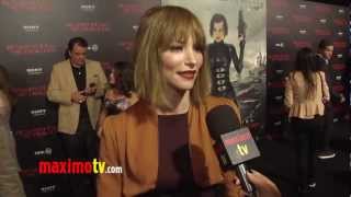 Sienna Guillory Interview at quotResident Evil Retributionquot Los Angeles Premiere [upl. by Martinez]