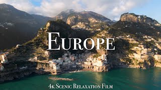 Europe 4K  Scenic Relaxation Film With Calming Music [upl. by Adlesirhc]