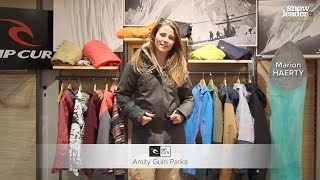 Rip Curl  Amity Gum Parka  veste de ski  Snowleadercom [upl. by Noryv]