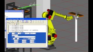 VIDEOTUTORIAL FANUC ROBOGUIDE parte 2 [upl. by Artus]