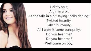 Selena gomez  Whiplash lyrics [upl. by Anitsirhc]