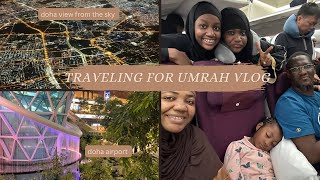 Travel for umrah with us  first time flying Qatar airways  flight review amp Doha airport review [upl. by Aicilat]