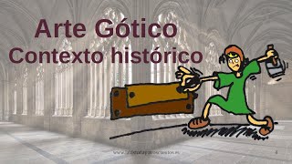 Arte Gótico contexto histórico [upl. by Diannne284]