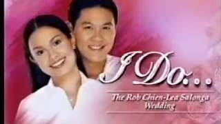 Lea Salonga amp Rob Chien Wedding January 10 2004 Los Angeles USA [upl. by Ferris255]