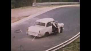 Nurburgring Nordschleife Crashes 1970 at Adenauer Forst NEW  More crashes [upl. by Fini]