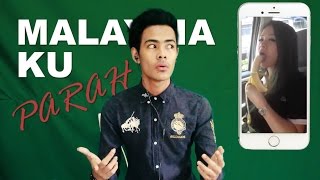 REACTION TO MALAYSIAKU PARAH [upl. by Natascha]