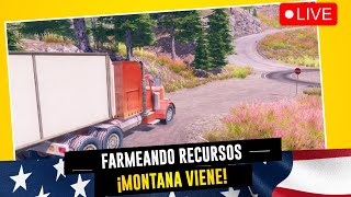 NUEVOS MAPAS EN CAMINO NOCHE DE FARMEO EN TRUCK PRO 3 [upl. by Anaila]