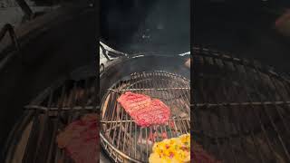 USDA Prime Ribeye on the Big Green Egg steak ribeye grill [upl. by Yllus605]