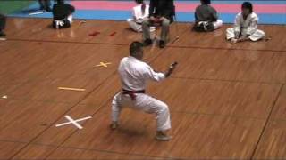 SAI Kata YAKAA NO SAI  Okinawa Kobudo Championships [upl. by Niela884]