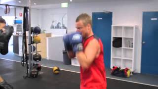 Lleyton Hewitt Training Video 2013  Boxingm4v [upl. by Enylecoj]