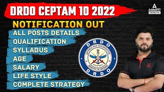 DRDO CEPTAM 10 RECRUITMENT 2022  DRDO Vacancy Syllabus Eligibility  Full Detailed Information [upl. by Ardra330]