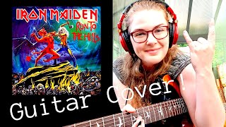 Iron Maiden  Run To The Hills Guitar Cover  by Amy Lewis [upl. by Suiradel]