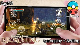 Kingdoms of Amalur ReReckoning Switch  EggNS  Gameplay amp Setting  Poco F4 [upl. by Nahraf]