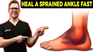 Fix TWISTED Ankle ROLLED Ankle or SPRAINED Ankle Ligaments FASTER [upl. by Edmonds]