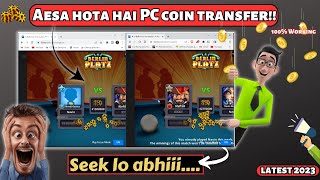 How to Transfer COINS in 8 ball pool  PC METHOD [upl. by Leiru990]