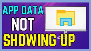 Fix AppData Not Showing Up In File Explorer Where Is AppData Folder In Windows 1110 PC [upl. by Jolynn]