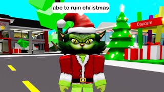 BECOMING a GRINCH in BROOKHAVEN [upl. by Avonasac]