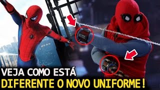 O NOVO UNIFORME DO HOMEM ARANHA [upl. by Analra]