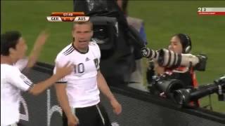 The biggest shock in the history of football Podolski 205 km h [upl. by Yroc695]