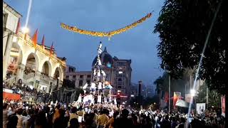 Govinda Ala Re JanamashtamiDahi Handi in Powai Hiranandani Garden Mumbai [upl. by Ahsratal]