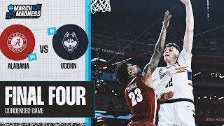 UConn vs Alabama  Final Four NCAA tournament extended highlights [upl. by Carolina]