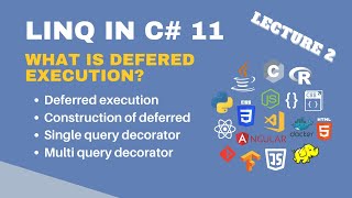 Unlock the Secrets of Deferred Execution in C 11  Advance LINQ Course  Lecture 2 [upl. by Nirag]