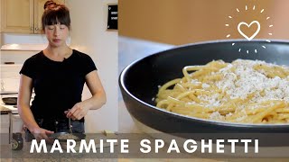 MARMITE SPAGHETTI  How To Make Dinner [upl. by Vera]