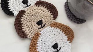 💡Súper Idea 💡Amaras Tejer estos Porta Vasos Perrito 🐶 crochet viral handmade [upl. by Hildegaard]