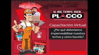 ¿Cómo impermeabilizar los techos Placco  Algreco [upl. by Fe757]