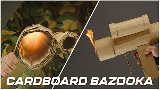 Build Your Own Bazooka The Ultimate Cardboard DIY Project [upl. by Sharona]