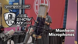 Monheim Microphones  Gearspace  AES NYC 2024 [upl. by Seward]