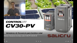 Salicru  Introducción a los Variadores para bombeo solar abril 2020 ES [upl. by Settle]