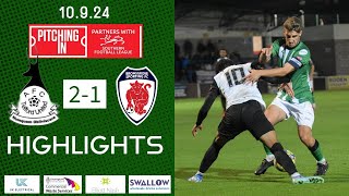 HIGHLIGHTS  Telford United 2  1 Bromsgrove Sporting [upl. by Ratep]