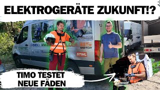 Fadentest amp Elektro vs Benzin Was taugt im ProfiEinsatz 💥🔌🛠️ [upl. by Leirbaj]