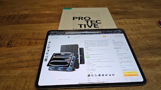 ESR Magnetic Slim Trifold Rebound Series Case Review for the iPad Pro 13 M4 [upl. by Janna]