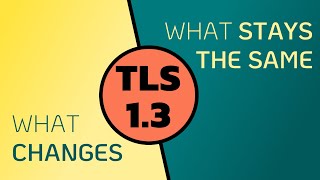 TLS 13  What Changes What stays the same [upl. by Velda]